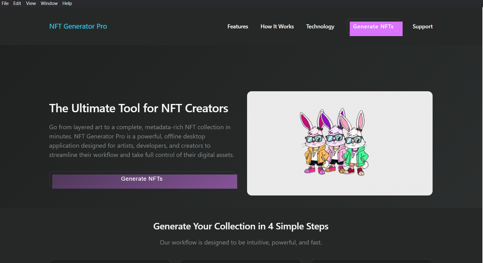NFT Generator Project Image 1